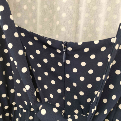 ザラ ZARA ホルターネックドット ロングワンピース レディース JPN:S
