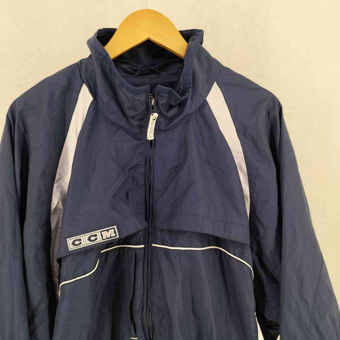 CCM メッシュ切替 ジップアップジャケット メンズ XXL