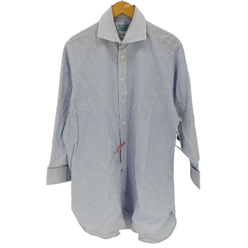 Hilditch & Key ヒルディッチアンドキー 長袖 ストライプ シャツ メンズ 16