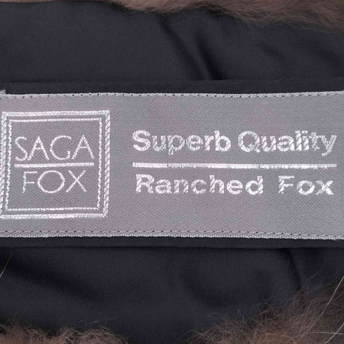 サガフォックス SAGA FOX Ranched Fox フォックスファー ストール レディース