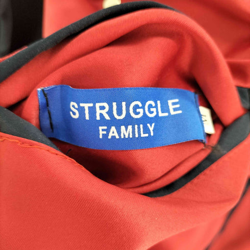 STRUGGLE FAMILY/ スーベニア刺繍 リバーシブル スカジャン メンズ JPN:M
