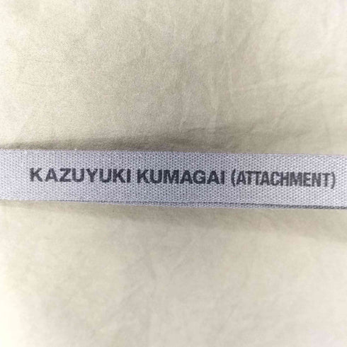カズユキクマガイアタッチメント KAZUYUKI KUMAGAI ATTACHMENT PeストレッチタイプライタープルオーバーTシャツ メンズ 1