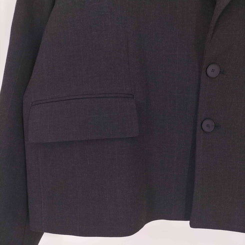ザラ ZARA オーバーサイズクロップドジャケット メンズ import:M