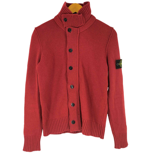ストーンアイランド STONE ISLAND スタンドカラー ジップボタン ニットジャケット メンズ JPN:S