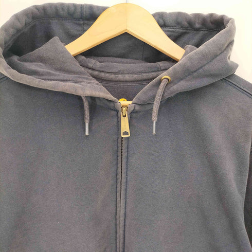 カーハート Carhartt RAIN DEFENDER LOOSE FIT HEAVY WEIGHT FULL ZIP SWEAT SHIRT フェード ジップアップパーカー メンズ import:L