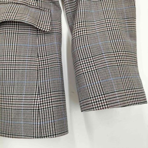 ユナイテッドアローズグリーンレーベルリラクシング UNITED ARROWS green label relaxing クラシカルチェック ダブル ジャケット レディース JPN:38