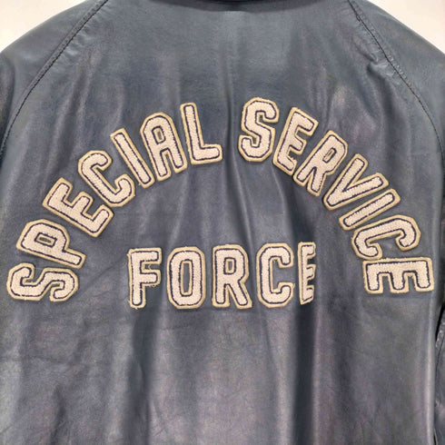 SPECIAL SERVICE FORCE 特殊任務部隊 レザージャケット メンズ 46