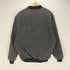 SADDLE KING WESTERN 80S USA製 TALONジップ ダメージ 裏地ネイティブ キャンバス ジップアップブルゾン メンズ import:XL