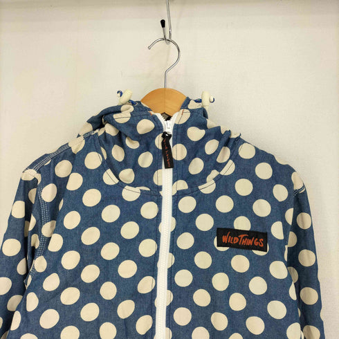 ワイルドシングス WILD THINGS ドット ジップアップパーカー メンズ JPN:L