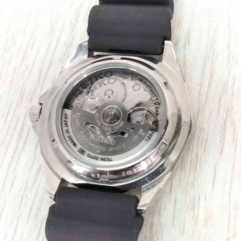 セイコー SEIKO 7S36-00Y0 SEIKO 5 SPORTS 逆輸入 自動巻き 裏スケ 40mm メンズ ONE SIZE