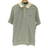 ポロゴルフラルフローレン POLO GOLF RALPH LAUREN 90S OLD ポニー刺繍 ボーダー ポロ シャツ 鹿の子 メンズ import:S