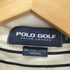 ポロゴルフラルフローレン POLO GOLF RALPH LAUREN 90S OLD ポニー刺繍 ボーダー ポロ シャツ 鹿の子 メンズ import:S