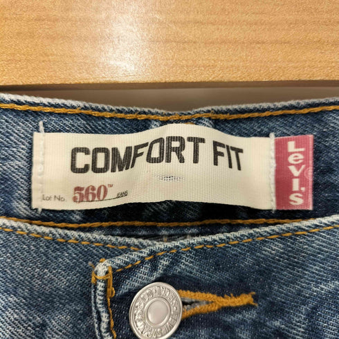 リーバイス Levis 00s 560 COMFORT FIT ルーズ テーパード デニムパンツ メンズ W34 L30