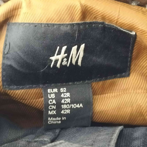 エイチアンドエム H&M コットン ダッフルコート メンズ EUR:52