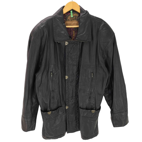 JOSEPH EREUIL PARIS Lamb Leather 羊革 オール ラムレザー コート メンズ import:M