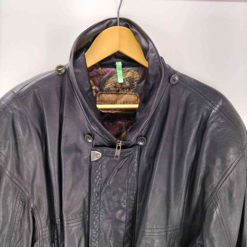 JOSEPH EREUIL PARIS Lamb Leather 羊革 オール ラムレザー コート メンズ import:M