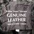 GENUINE LEATHER 本革 パッチワーク デザイン オール リアル レザー ダブル チェスター ロング コート レディース import:XL