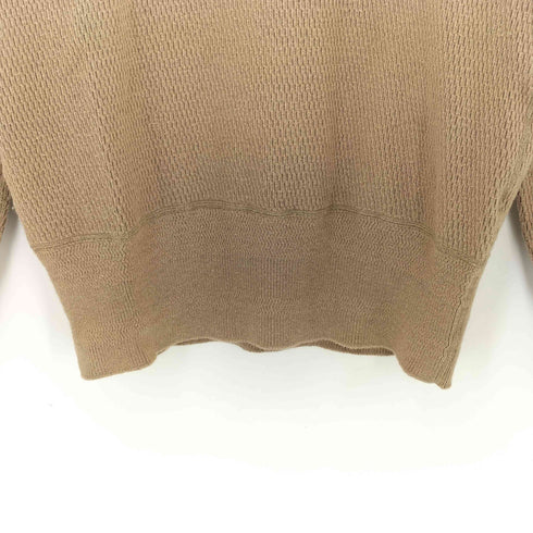 ハイク HYKE CASHMERE カシミヤ混 コットン プルオーバーニット レディース JPN:1