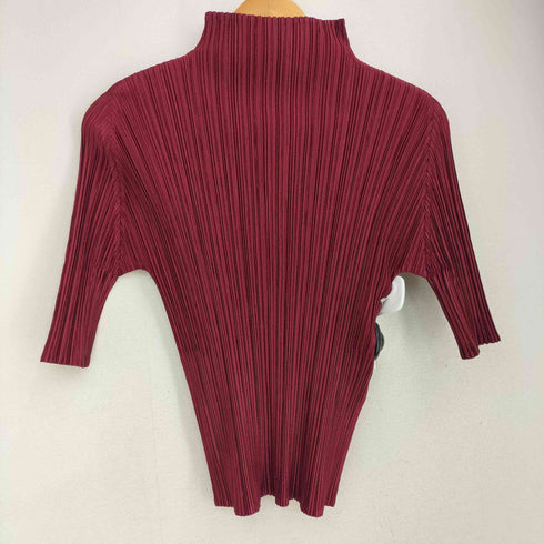プリーツプリーズイッセイミヤケ PLEATS PLEASE ISSEY MIYAKE ハイネック プリーツ 半袖カットソー レディース JPN:3