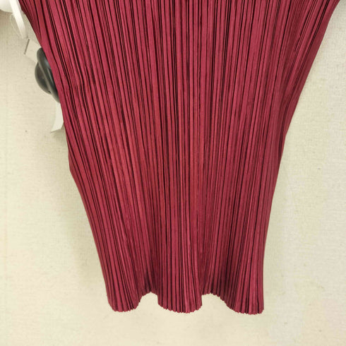 プリーツプリーズイッセイミヤケ PLEATS PLEASE ISSEY MIYAKE ハイネック プリーツ 半袖カットソー レディース JPN:3