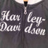 ハーレーダビッドソン HARLEY-DAVIDSON モーター サイクル バック ウィング エンブレム ロゴ 両面 刺繍 ジップ フーディー パーカー Y2K メンズ import:XL