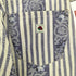 ケンゾージーンズ KENZO JEANS 北斎タグ フランス製 フローラル ストライプ デニムジャケット メンズ US:30-31
