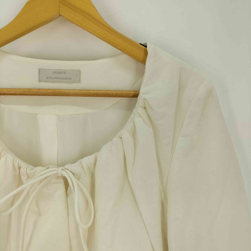 アモーメント amomento HEER SHIRRING PADDED TOP レディース JPN:0