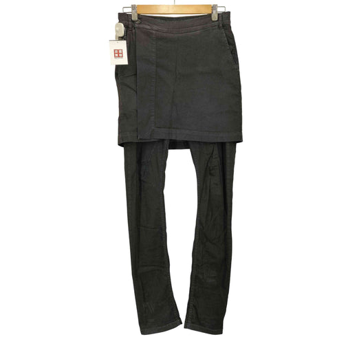 ダークシャドウバイリックオウエンス DRKSHDW by Rick Owens KILTED DETROIT SKIRT DENIM PANTS デニム スカート パンツ メンズ XS