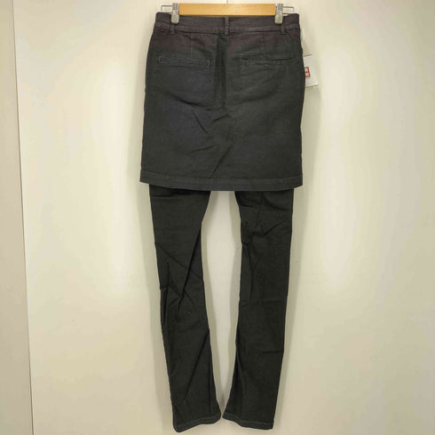 ダークシャドウバイリックオウエンス DRKSHDW by Rick Owens KILTED DETROIT SKIRT DENIM PANTS デニム スカート パンツ メンズ XS