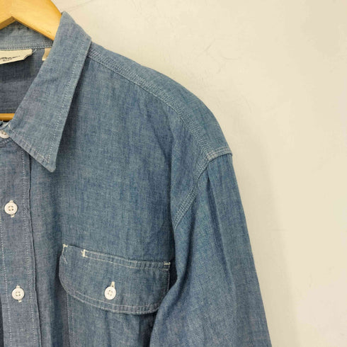 プレンティス Prentiss シャンブレー ワークシャツ メンズ import:L