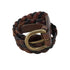 SOLID BLASS イタリア製 本革 メッシュベルト メンズ
