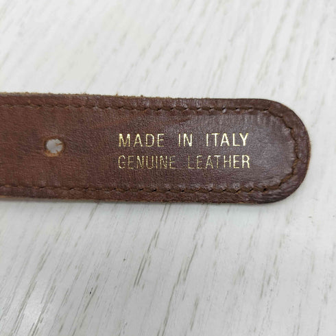 SOLID BLASS イタリア製 本革 メッシュベルト メンズ