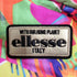 エレッセ ellesse ITALY リバーシブル 蛍光 メタリック 中綿ジャケット スキーウェア メンズ import:L