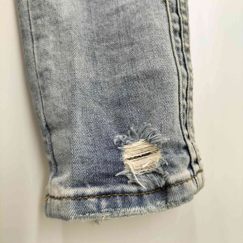EV BRAVADO エブ ブラバド MRDR BRVDO クラッシュ デニム パンツ メンズ