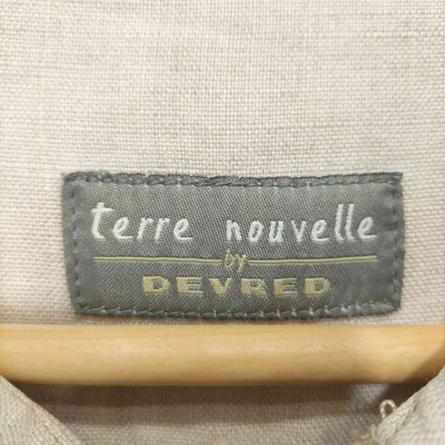 TERRE NOUVELLE by DEVRED リネン カバーオールジャケット メンズ 52