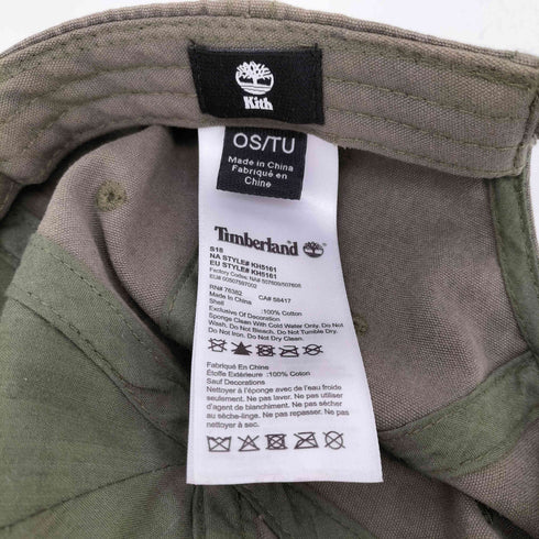 キス KITH Washed Canvas Cap ウォッシュドキャンバスキャップ メンズ ONE SIZE