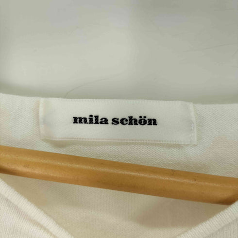 ミラショーン mila schon リボンデザイン Vネックカットソー レディース JPN:40
