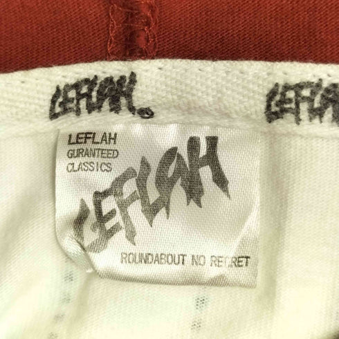 レフラー Leflah ストライプ ヘンリーネック プルオーバーパーカー メンズ import:L