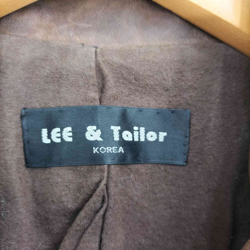 LEE&TAILOR リーアンドテーラー 羊革 ラムレザー シングルライダースジャケット レディース 85-94-160