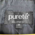 PURETE ピュルテ 豚革 ピッグレザー ハイネック シングルライダースジャケット メンズ JPN:M