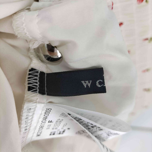 ダブルクローゼット w closet レース使いミニキャミワンピース レディース FREE