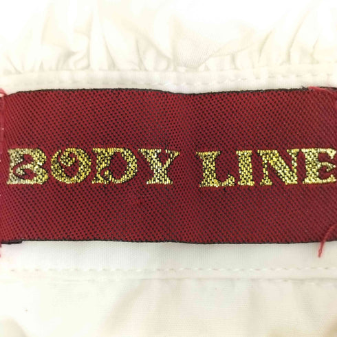 BODY LINE ボディライン リボン フリルレース 半袖シャツ ゴシック レディース JPN:M