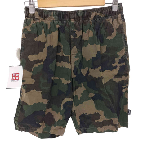 ステューシー Stussy CAMO BEACH SHORTS 迷彩 カモ柄 ビーチショーツ メンズ S