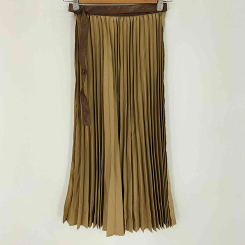アメリ AMERI PLEATS BELT LAYERED DRESS プリーツベルトレイヤードドレス レディース JPN:S