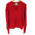 アイゾッドラコステ IZOD LACOSTE 糸巻きタグ 青ワニ Vネック ニット メンズ import:XL