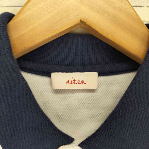 アルテア Altea ボーダー 半袖 ポロシャツ メンズ S