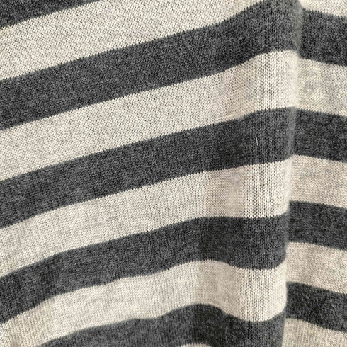 ユナイテッドアローズ UNITED ARROWS ボーダー ヘンリーネック 長袖 ニット セーター メンズ M