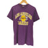 ステッドマン STEDMAN USA製 90S バスケチームロゴ フロントプリント Tシャツ メンズ import:L
