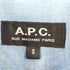 アーペーセー A.P.C. コットン リネン 長袖 レギュラーカラーシャツ レディース S