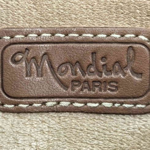 Mondial PARIS パイソン ヘビ革 ショルダーバッグ レディース